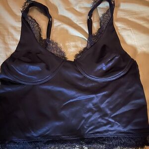 Aerie Midnight Black Lace Bra